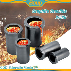Graphite Crucible 2kg 5kg High Purity Graphite Crucible Melting Gold Silver Copper Furnace Casting Mould Melt Jewelry Tools