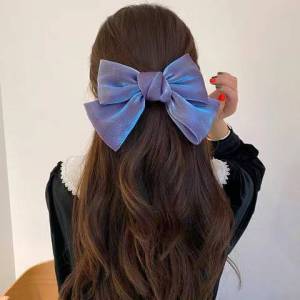 ENSHS Fashion: Shiny Sweet Korea Style Hairpin & Cute Ribbon Bow
