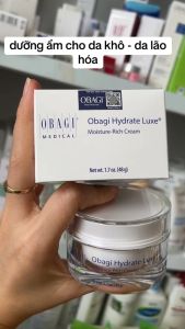 Kem Tinh Chất Obagi Hydrate Luxe 48g dưỡng ẩm lâu dài chống lão hóa làm sáng da