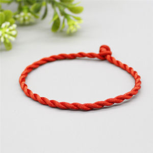 已开光2023兔年新款手工精编红绳手链雕刻十二生肖守护佛图案款增运礼物 New Handmade Red Rope Bracelet Carved with The Chinese Zodiac Guardian Buddha Pattern As An Extra Gift