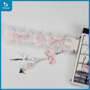 【PkYeG】 สายรัดคีย์บอร์ดลายลูกไม้กลไกสำหรับตกแต่งคีย์บอร์ดแบบปรับแต่งได้อเนกประสงค์