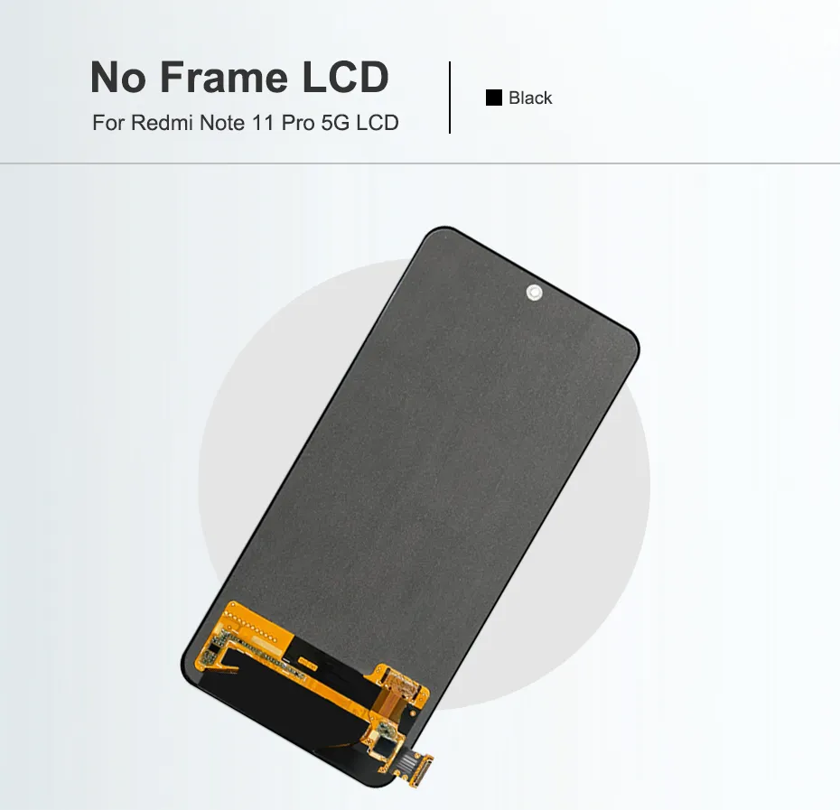 Original AMOLED For Xiaomi Redmi Note 11 Pro 5G LCD Display Touch