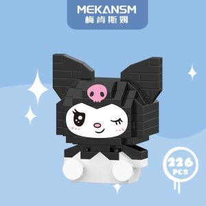 Mainan Binaan Blok Motor Sanrio Watak Comel Kanak Kanak Diy Hadiah Hari Jadi Hiasan Meja Edukatif Sanrio Building Block Nano Block Cinnamon Kuromi Puzzle Motorcycle Birthday Gift Toys 玉桂狗积木拼装玩具益智三丽欧库洛米摩托车小颗粒生日礼物摆件 L018