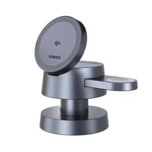 【Qi2】VINKO R1 Ultra 4in1 Wireless Charger 25W Qi2 แท่นชาร์จไร้สาย แท่นชาร์จสำหรับSmartphone Smart Watch หูฟังไร้สาย