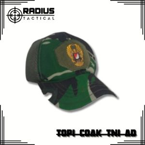 TERMURAH TOPI COWAK BORDIR TNI AD NKRI DAN MALVINAS