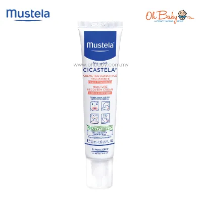 Mustela Cicastela Moisture Recovery Cream For Face & Body 40ml (Irritated Skin) | Oh Baby Store