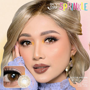 Paket Softlens Normal Living Color SPRINKLE Diameter 14.4mm + Cairan Soflens Gratis Tempat Soflen