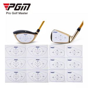 PGM Golf Swing Training Aid Sweet Spot Trajectory Display Impact Sticker Target Label Suitable for Golf Driver Woods Irons Club Beginner Practice