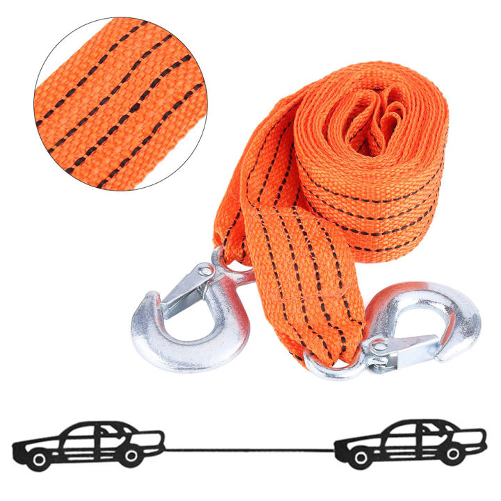 Heavy Duty Car Towing Rope 4m / 5000kg / 5 Tons