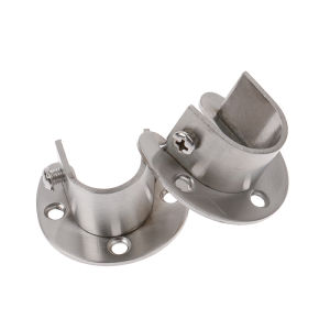 songduanshi ที่ยึดสำหรับตู้เสื้อผ้า19 22 25 32มม. เหล็กสแตนเลส