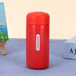Popularpocket-sized solid color vacuum cup 304 Stainless Steel Thermos Cup Portable outdoor cup for students