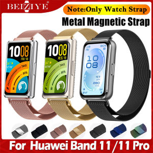 Dây Đeo Vòng Mlianese Dây Đeo for huawei band 11 Pro Đồng Hồ Thông Minh Smartwatch Vòng Đeo Tay Từ Tính Vòng Tay Kim Loại Bằng Thép Không Gỉ Dây Đeo for huawei band 11 9 band 8 Dây Đồng Hồ Kim Loại Nghệ Thuật