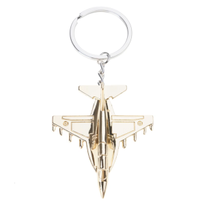 Portable Airplanes Key Rings Pendant Lightweight Metal Airplanes Keychain for Distinctive Travel and Fashion Appeal