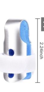 Finger Splint Mallet Finger Support Finger Splint Brace Plastic Finger Support Protector for Adjustable Finger Immobilizer for Basketball Finger Joint Protection