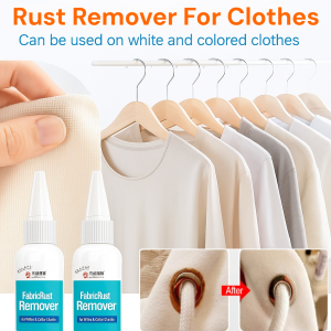Rust Stain Remover for Clothes Fabric Powerful Instant Cleaner Spray Remove Rust Stains from Garments Carpet Sofa