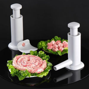 2 In1 Sausage Stuffing Kit Dual Use Practical Sausage Machine Meat Ball Mold Large Homemade Manual Sausage Making Tool