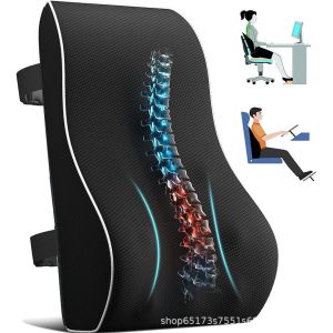 Bông hoạt tính tựa lưng ô tô hỗ trợ trở lại hỗ trợ Ergonomic tựa lưng Đệm Tấm tựa lưng cho ghế văn phòng