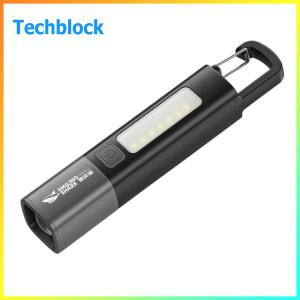 Super Bright Flashlight USB Charging Camping Powerful Flashlight 1200mAh Zoomable Emergency Lantern Power Bank for Power Outages