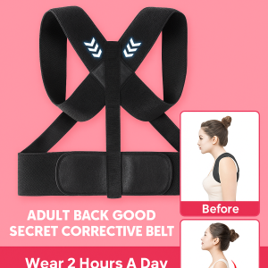 Adult Reinforcement Back Good Sitting Posture Correction Belt Secret Body Correction Support Belt