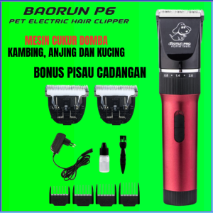 PENGIRIMAN CEPAT BaoRun P6 mesin alat cukur domba yg di cas garut charger kambing hewan