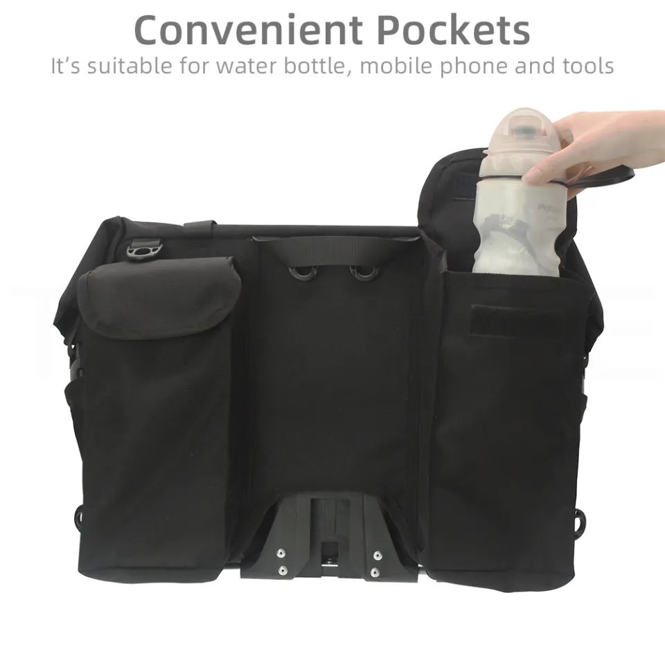 TWTOPSE Bicycle Backpack Borough Roll Top Bag For Brompton Folding