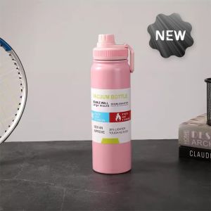 [SG]Outdoor Portable Gym Sports Water Bottle-Stainless Steel Insulated Thermal Tumbler Vacuum Flask