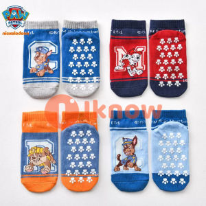 I know Paw patrol Childrens floor socks spring and autumn 3-6 years old indoor cool insulation and antiskid socks for infants and young children