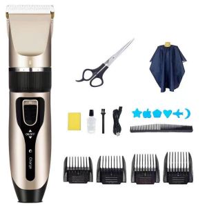 MGOB Professional Electric Hair Clipper KM-2208 110v-240v Pluggable Professional Hair Clipper For Men Hairdressing Tools Hair Shaving Machine Hair Cutting Machine