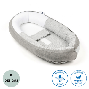 Doomoo Cocoon: Organic Cotton Babynest (Designed in Belgium 5 designs)