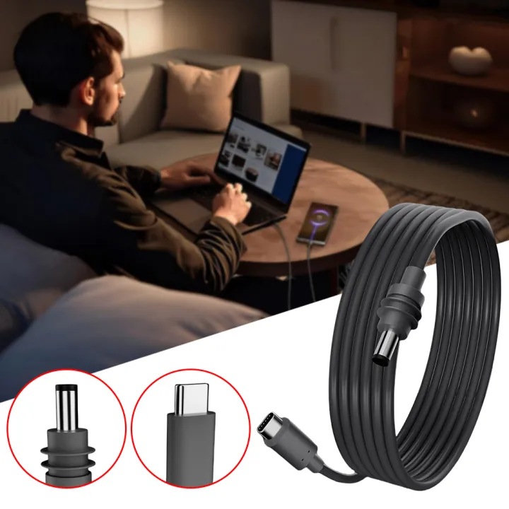 Mini Câble D'alimentation USB C Vers CC Pour StarLink, 5 M, 100 W, Entrée USB De Type C Vers Jack étanche, Fonctionne Avec Chargeur PD 65 W Et Banque