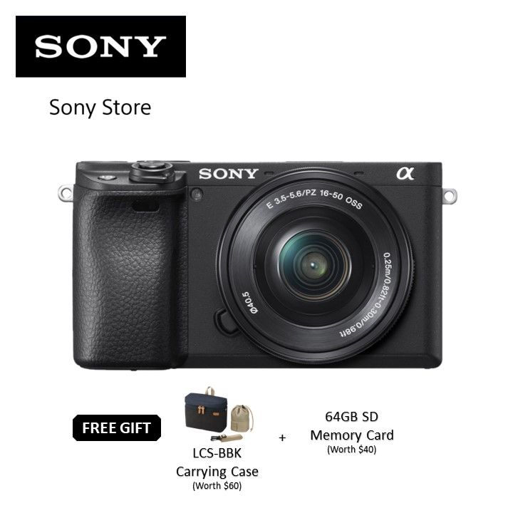 Sony Alpha a6400 APS-C Mirrorless Camera (ILCE6400/B) - Moment