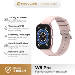 WISELION W9 Pro Baru Fashionable Smartwatch | Sport Analyse | Anti Air | Gratis Ongkir 2025