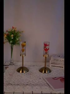 SXH New Everlasting Flower Acrylic Table Lamp led Creative bedside lamp for the bedroom used as an ambient light and decorative piece