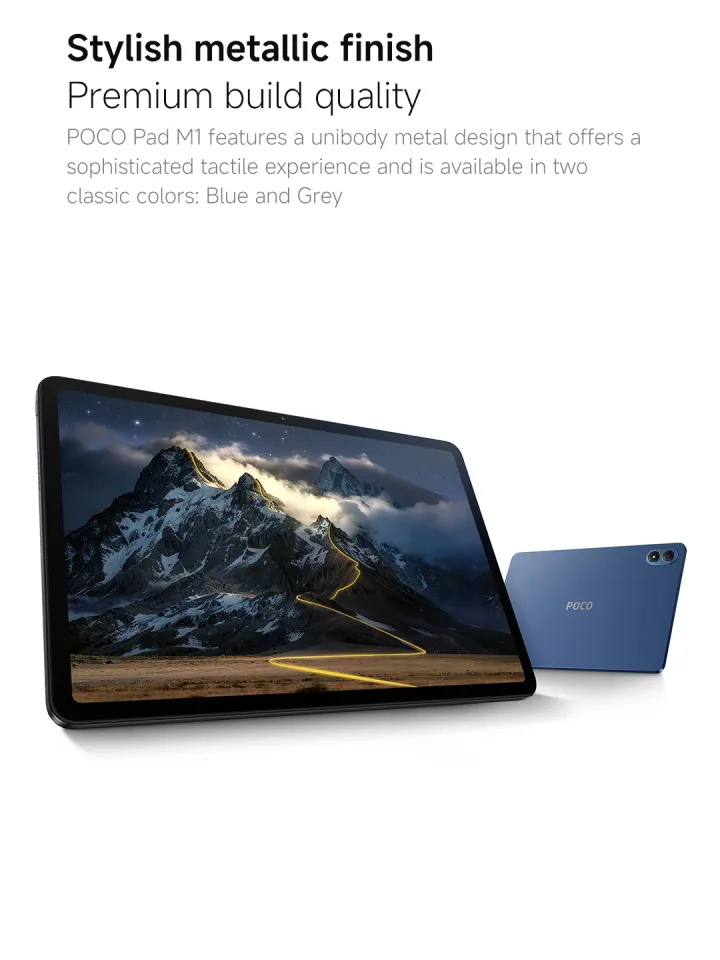 POCO Pad M1 8GB 256GB Gray 本体 New POCO Pad M1 | 8+256GB, 12.1'' 120Hz 2.5K display, Massive