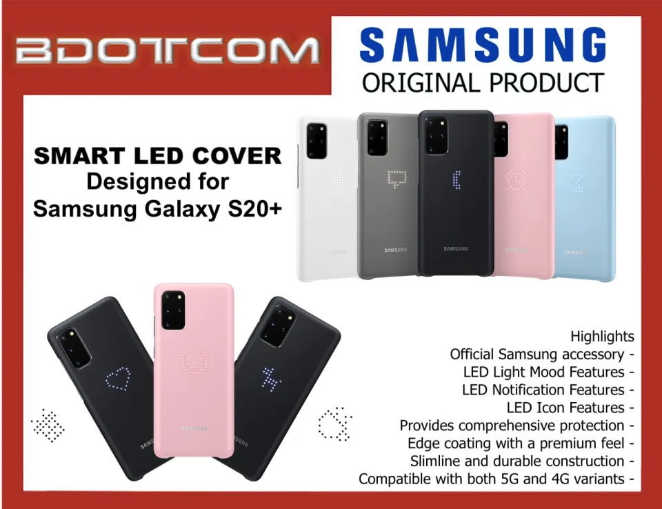 Original Samsung Smart LED Cover Protective Back Case for Samsung