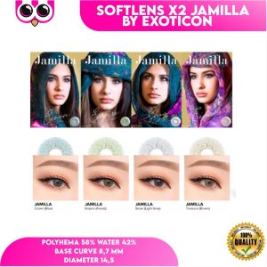 [ JAMILLA ] SOFLENS / SOFTLENS X2 JAMILA 14.5 MM BY EXOTICON