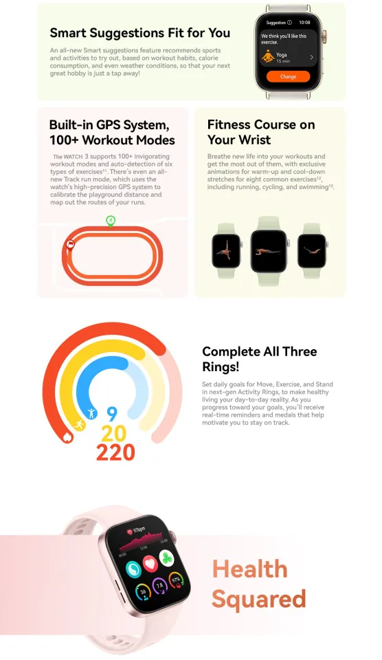 Xiaomi Watch Smart Watch Inch Touch Screen Sport Watch Free - Main Image