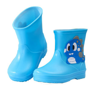 High quality rubber rain boots childrens cartoon raincoat rain boots waterproof and non-slip 2-10 y