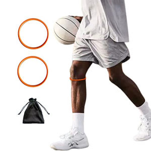 2Pcs Knee Force Belt Patella Protection Basketball Bracelet Thin Patella Band Knee Rubber Sports Pad Elastic Fixed Protection