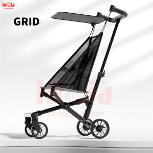 Compact Compact Foldable Pram for Baby 0-3 Years - Portable Travel Stroller with Removable Canopy