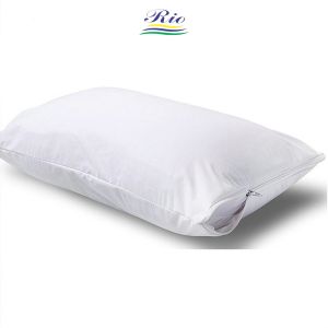 Ga Đệm Chống Thấm RIOTEX Trắng Trơn Chất Liệu Cao Cấp Không Nóng Kháng Khuẩn Đủ Kích Thước