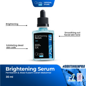 CLORIS MEN Clorismen Max Brightening Serum Ampuh Mencerahkan Pemutih Kulit Wajah Menghilangkan Noda Hitam  Original BPOM