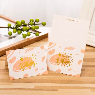 【10 PCS】Happy Birthday Greeting Card Note Message Cards Bouquet Gifts Party Supplies For Birthday Party Favors