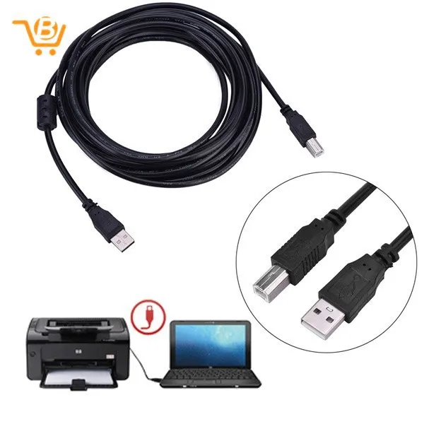 5M High Speed USB Printer Cable for HP Canon Epson Lazada PH