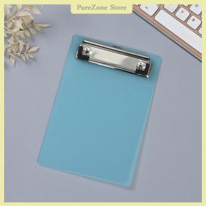 [PureZone] Simple A6 Bill Clipboard Memo Pad Clip Board Loose-leaf Notebook File Writing Pad Clamps Paper Holder Office School Supplies