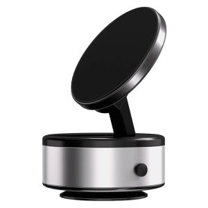 Magnetic Vacuum Suction Cup Phone Holder 360 °   Rotation Vacuum Suction Phone Mount Car Dashboard Phone Mount for  Phones
