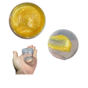 Sơn Acrylic Vàng Candy Nhũ Pha Lê Vảy To Chiếu Lấp Lánh (A-101) Chai 500ml