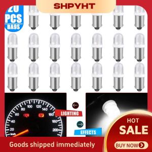 SHPYHT 20pcs T11 BA9s 3030 1SMD LED T4W xe nội thất Dome bản đồ ánh sáng tấm giấy phép đảo ngược đèn đậu xe bóng đèn cửa tự động đèn Trắng 12V
