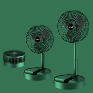 ALIA - Kipas Angin Meja Lipat Portable Duduk Mute 2000mAh Cas via USB Charging Bisa Disesuaikan 270° 3 Kecepatan Angin Cocok untuk Rumah Meja Kantor Berkemah