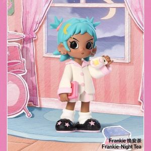 POPMART Lil Peach Riot sleep over Series Figures pop mart blind collection action figure decorative gift toy